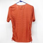 prAna  Catarina swim short sleeve sun top liqueur wabi stripe adjustable size M Photo 1