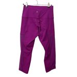 Lululemon Hot To Street Crop Leggings Mesh Regal Plum Women’s Size 6 Photo 4
