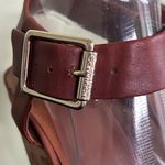 Calvin Klein Nikole Leather Wedge Sandals Photo 11