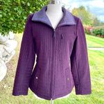 Portrait Quilted Purple Jacket Photo 0
