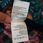 Farm Rio  Blue and Pink Chic Edgy Feminine Bohemian Whimsica Floral Skirt Size XL Photo 4