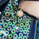 Vera Bradley Frill Vinyl floral paisley satchel hobo shoulder bag purse Photo 1