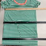 7th Ray  Green & White Striped‎ Women’s Dress Size XL Photo 3