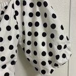 JODIFL  Polka Dot Balloon Hem Puff Sleeve Dress M Photo 3