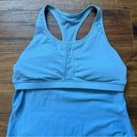 Nike Women’s Dri Fit Slim Fit Training Racerback Tank Baby Blue Size Large NWT Photo 8