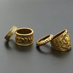 Boutique 🐘 4pc Boho Elephant Gold Midi Rings Bohemian New Photo 4