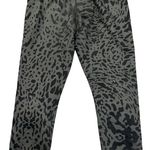 Lululemon High Times Pant Cropped Cherry Cheetah Dark Slate Black Size 8 Photo 1