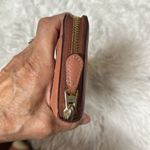 Coach  Texture Accordion Zip Around Leather Wallet - Pink vintage Photo 6