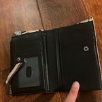 Jessica Simpson  Pink and Black Wallet Clutch with silver detailing Photo 3