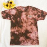 Alstyle Hawaiian Boho Hang Loose Kick Back Hippie Streetwear Tie Dye Shirt Sz M Brown Size M Photo 5