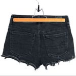 American Eagle  Outfitters - Black Denim Shorts w/ Front Crochet Details - 2 Photo 1