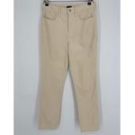 J.Crew  Corduroy Straight Pants Size 28 Ecru Neutral Classic Minimalist Everyday Photo 2