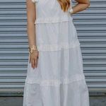 TCEC White Maxi Dress Photo 0