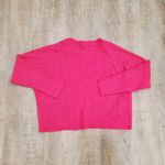 Free Press  Pink Knit Sweatshirt Size Medium Photo 1