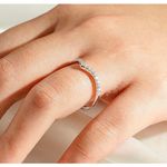 .925 Moissanite V Photo 3