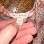 Lucky Brand  flowy boho peasant high low smocked button down dress Photo 2