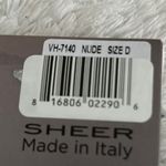 Via Spiga Sheer Black Tights Made in Italy in Nude Photo 3