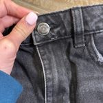 ZARA  denim maxi  skirt gray/black size S Photo 5