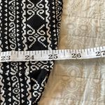 Iz Byer  Black White High Neck Patterned Tank Top Extra Small Photo 6