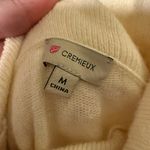 Daniel Cremieux Cremieux Cream Brown Stripe Turtleneck Knit Sweater Medium Photo 4