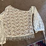 Majorelle  lace floral blouse small Photo 2