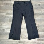 Liz Claiborne  Grey Sophie Classic Wide Leg Work Pants S18 Photo 0