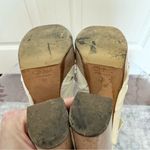 Chloé CHLOE Size US8 IT38 White Leather Chunky Heel Platform Sandals Photo 7