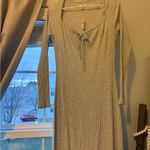 Aerie Light Gray Maxi Dress Photo 7