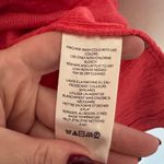 Pilcro  Vibrant Coral Ruffled Blouse Photo 3