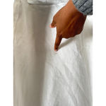 Reformation 100% Linen White Peasant Top Pineapple Embroidered Women’s Small Photo 4