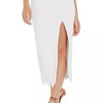 NWT VIX Firenze Imani midi skirt White Photo 3