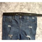 Torrid Bombshell Premium Stretch Distressed Ripped Skinny Jeans Size 16T Photo 7