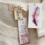 Jessica Simpson  Cropped Blue Bow Sweater Size XL NEW Photo 4