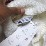 ZARA  Cream Chenille Knit Top NWT Photo 5