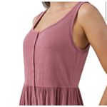 Frye Midi Mauve Tank Button Up Dress Square Size Small Staple Cottage Core Photo 1