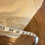 Gloria Vanderbilt  tan linen blend cargo utility pant 6p Photo 4