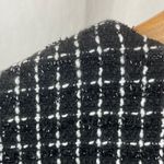 Anna & Ava Black & White Knit Cropped Long Sleeve Button Up Jacket Blazer NEW Size undefined Photo 2