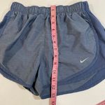 Nike  Dri-FIT Tempo Running Shorts Women’s Small Blue Gray Athletic Activewear Photo 3