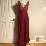 Ann Taylor NWT Silk Wine🍷Prom Vintage Y2k A-line Casual Dress Photo 1