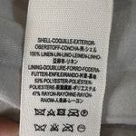 Free People Garnet Houndstooth Linen Blazer Women's Small NWT Structured Fall Photo 3