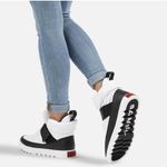 Sorel Joan of Arctic Next Lite Strap Puffy Boot White/Black Photo 5