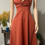 ASOS  Dress Midi v neck with slit Photo 0