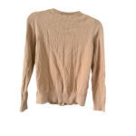 Michael Kors Women's Tan Gold Zip Cardigan Sweater XS Photo 8