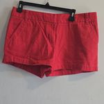 J.Crew  Red and White Striped Chino Pants Photo 2