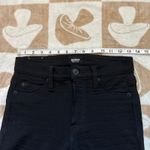 Hudson Jeans Hudson Barbara High Waist Super Skinny Black Alligator Crocodile Jeans Size 25 Photo 6