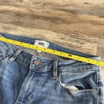Paige Verdugo Ankle Skinny Jeans Size 31 Medium Wash Distressed Knees Photo 10