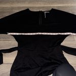 Anthropologie  Sutton Ponte black one piece jumpsuit size small Photo 13