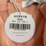 Petal and Pup  Blush Pink Tino Bustier Silky A-line Midi Slip Dress Size Large Photo 11