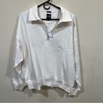 Gap NWT  GapFit Oversized Quarter-Zip Hoodie size M Photo 6