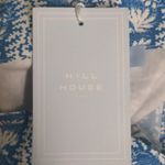 Hill House The Mirabel Skirt Trailing Vine Blue Linear Floral Poly Crepe XL New Photo 8